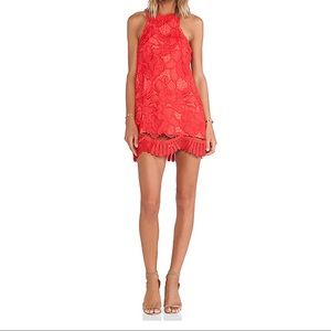 Lovers + Friends Caspian Shift Dress in Coral